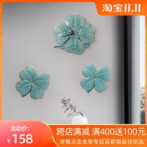 Creative Lotus wall clock modern simple silent clock personality home atmosphere fashion wall clock Net red living room clock