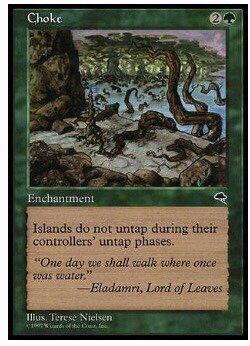 5 dogs tcg] Magic Storm choking choke english storm tmp