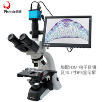Phoenix professional biological microscope optical binocular medical research grade PH100-3B41L-IPL flat field objective lens