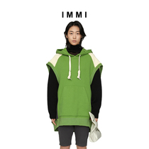 (Designer brand IMMI)Capsule series color sleeveless loose vest sweater suit 192SE804