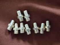 Foam foam glue gun universal old-fashioned 9x1 threaded copper gun head can be equipped with a special joint(shoot 5 heads)