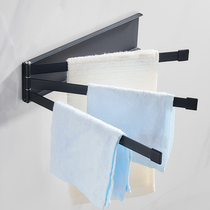 Mr Bond Non-punch rotary folding towel rack