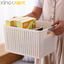 Toy Containing Basket Plastic debris containing basket Cosmetics Containing box Desktop Items Basket Snack finishing box