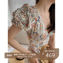 lowey Bouquet Garden Afternoon Tea bouquets of romantic bouquets of armour sleeves silk chiffon holiday dress