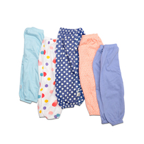 Children Summer Pure Cotton Anti-mosquito Pants Baby Light Cage Pants Summer Baby Long Pants Air Conditioning Room Sleeping Pants Single Pants Light Thin