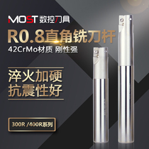 400R CNC right angle end mill tool holder apmt1604 blade CNC machining center milling machine roughing bap