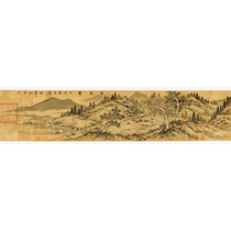 New product Zhang Yunzhou Fuquan Picture Fidelity Chinese painting Landscape painting living room study decoration calligraphy and painting collection