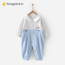 Baby Tai Baby Concort 3 - 24 months Baby Spring and Autumn out of the gas connexion hackdress to climb clothes