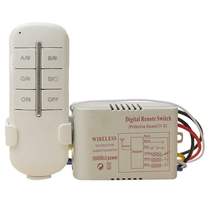 tuoxin wireless 3 channel on   off 220v lamp switch remote c