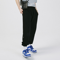 SAMESAME Spring Summer Days Department Overalls Ropes Foot Knitted Trousers Pure Cotton Pituitary Straight Drum Casual 100 Hitch Pants