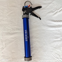 Bumo modified six-bearing glue gun stainless steel rod structure glue gun soft glue gun automatic rubber breaking labor-saving and durable