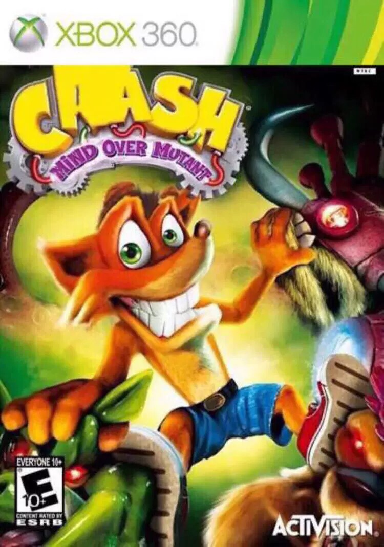 XBOX360 Game CD Crash Bandicoot 7 Evil Will
