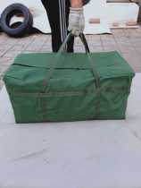 Customized canvas plus size handbag zipper part-time student marching luggage bag quilt dust-proof storage bag