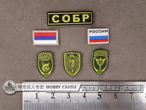 1 6 soldiers DAMTOYS DAM 78058 Russian mountain cat special forces morale badge model