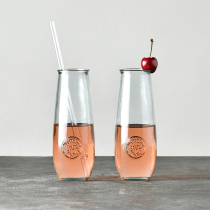 Caragle Spain imports brief environmental protection thickened glass cold water cup beverage juice cup