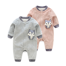 Male baby conjoined clothes 0 out 9 outside wear 8 female baby 3 Autumn 4 Autumn 5 autumn 8 6 10 7 month suit