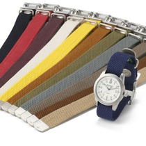 Japan Kyoto Izawa Shinaburo Izawa canvas men and women canvas strap 19mm W-10 watch strap