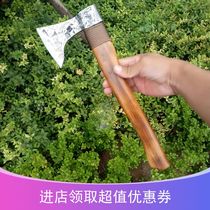 Axe promotion clothing forged Viking small hand axe clip steel thick logging car self-defense camping hardware tools