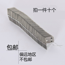Stainless steel angle code 90 degree right angle holder angle iron triangle bracket laminate support hardware connector piece