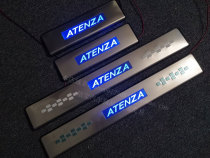Mazda 6 Atez atenza welcome light pedal special LED with light door sill bar stainless steel door pedal