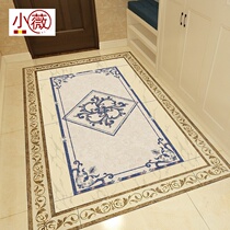 Entrance door to the floor Self-adhesive Floor floor Floor Waterproof Floor Sticker Genguan Decoration Wall Sticker Creative Wear