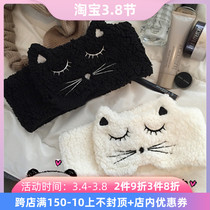 Japanese gelato kitty cute hair with female plush wash face bunch hair with elastic wash hair stirrup