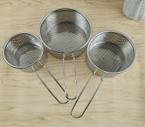 Fryer stainless steel frying basket powder colander noodle fishing net fence filter mesh spoon boiling punched rice noodle frying noodle mesh