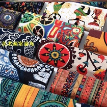 Fine art painting room table cloth tea table cloth 2021 new teenage girls heart room arranged desk cloth small crummy table cloth