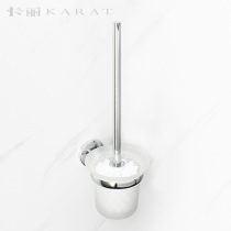 karat Carrie bathroom full copper toilet brush set toilet brush holder toilet brush toilet brush Cup