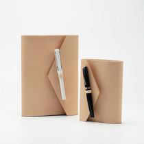 MIKSOLA original handmade genuine leather envelope kit notebook thickness brief retro student with business handbooks