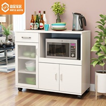 Dining Side Cabinet Wine Cabinet Bowls Cabinet Modern Minima Home Kitchen Hearth Tea Water Cabinet Living Room Leaning Against Wall Microwave