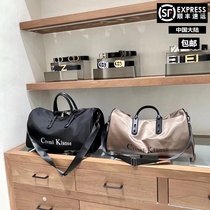 Short-distance travel bag large capacity light fitness bag short-distance portable sports Oxford spinning business boarding luggage bag tide