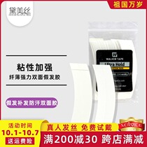 Demes wig special film reissue woven hair bio patch film breathable sweat-proof waterproof invisible two-sided viscose