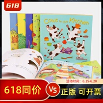 Dot Read Version Dongle Cave Book 2 Series 9 English Children Song Songs Liao Colorful Almond book Single Support Mao caterpillar Point Read the pen