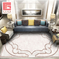 Imported Artisanal Wool Tea Table Blanket Living Room Home Modern Minima Post Light Lavish Nordic Wind Bed Side Bedroom Rug