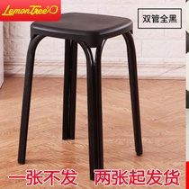 Square stool chair thickened round high dining stool workshop restaurant restaurant canteen special chair stool stool wholesale