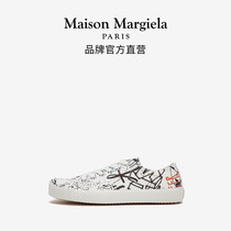 MaisonMargiela Margila mens Tabi toe shoes graffiti canvas shoes