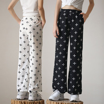 Girl Snowspun Pants Slim Fit Outside Wearing Loose Girl Casual Pants Summer Clothing Children Sports Pants CUHK Wide Leggings Pants