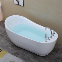 2022 New Independent Bath Household Adult Acrylic Bath European Concubine Bath Seamless 18m Bath