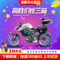 Spring breeze NK250 motorcycle modified tail box side box three boxes 250NK spring breeze quick dismantling side box end box E22 side box