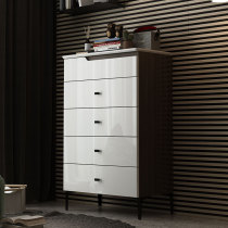 Chest of drawers modern minimalist bedroom porch cabinet paint living room cabinet French chest of drawers solid wood drawer storage cabinet