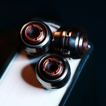 GEEZ dark matter fifth generation titanium alloy fingertip gyro tritium tube pendant rotating knife pendant brass EDC decompression portable