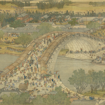 Qingming Upper River Map High-definition Version Super Long format 3300 pieces of wood China Wind Adult Puzzle Toy Decoration Painting