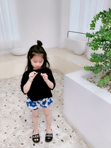 No retreat sweetcity Men and women Child oversized base Pure Color Long Suede Cotton Middle Sleeve T-shirt