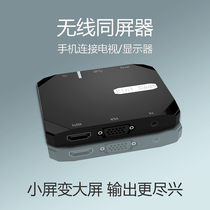  Mobile phone screen projector Wireless transmission of the same screen HDMI switcher 5 in 1 out connected to the TV projector to receive video