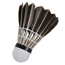 Black badminton 6pcs 12pcs match training with indoor and outdoor black goose feather is not easy to break and resistant to play