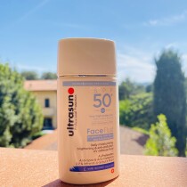 Italian Direct Mail Ultrasun Ujia Isolated Multi-Effect Sunburn Cream Small Blue Shield 40ML Clear SPF50 
