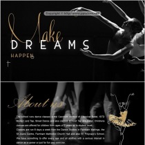 Dance training brochure universal PPT template culture art black gold color texture atmospheric static light sense