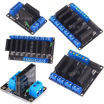 8-way solid state relay module 1-way 2-way 4-way high and low level trigger 5V12V24V250V with fuse 2A
