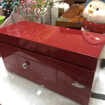 Wooden piano lipstick jewelry cosmetics storage box Eight-tone music box Creative birthday Valentines Day wedding gift